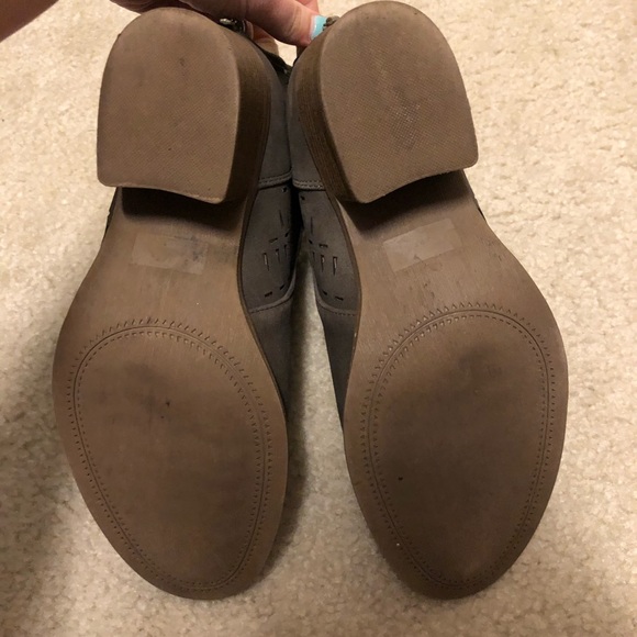 Gray Ankle Boots - Picture 4 of 4